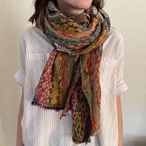 Anthropologie Multicolor Winter Scarf